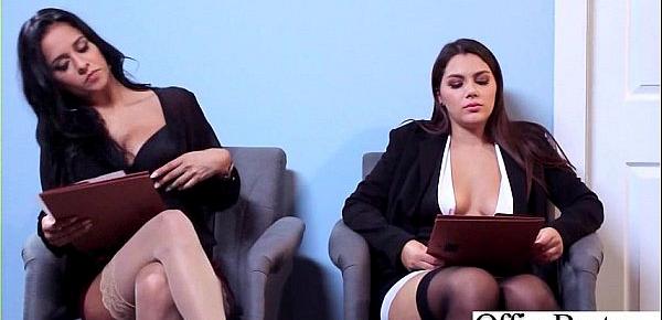  Sex Tape With Slut Busty Hot Office Nasty Girl (Abby Lee Brazil & Valentina Nappi) video-01